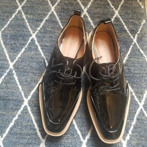 Zara platform oxfords